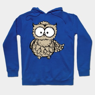 Cute hand drawn owl Hoodie